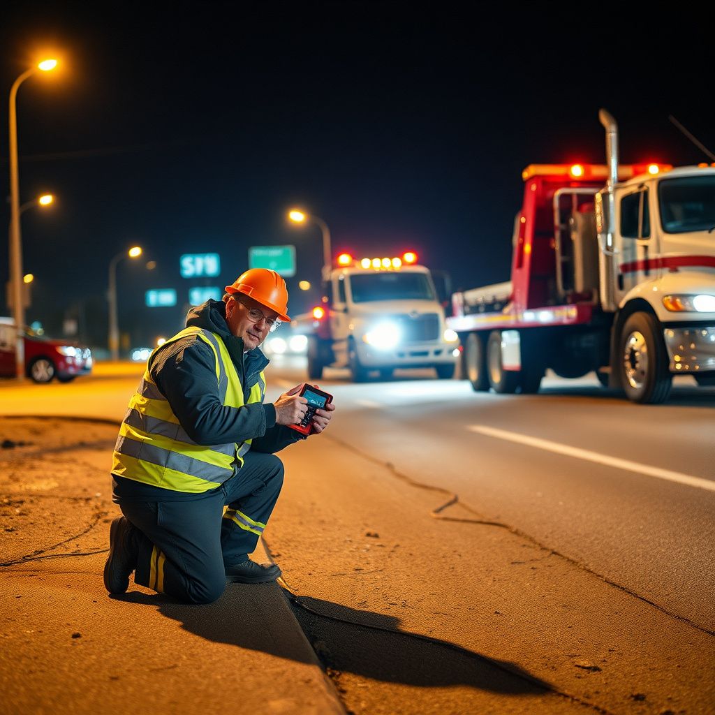A Snappy Towing professional securing a vehicle onto a flatbed tow truck on a clear day in Halifax, Massachusetts.